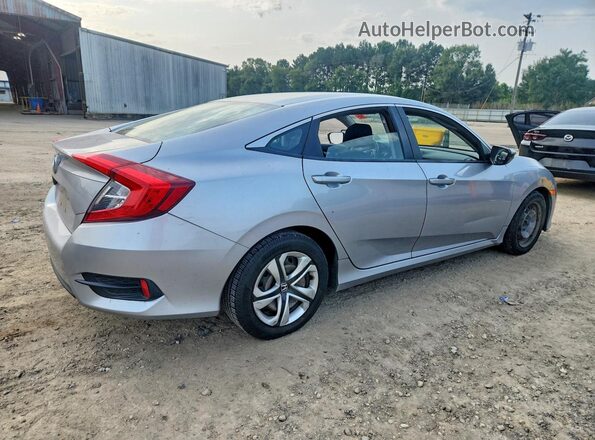 19XFC2F57HE033919 2017 HONDA CIVIC Silver Tył prawy