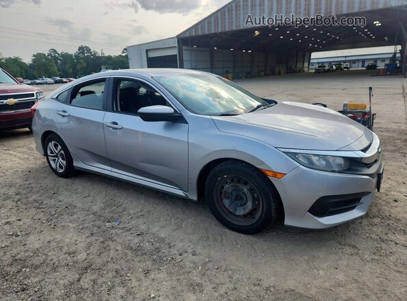 19XFC2F57HE033919 2017 HONDA CIVIC Silver Przód prawy