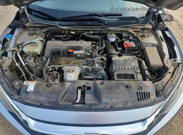 19XFC2F57HE033919 2017 HONDA CIVIC Silver Widok wnętrza z tyłu