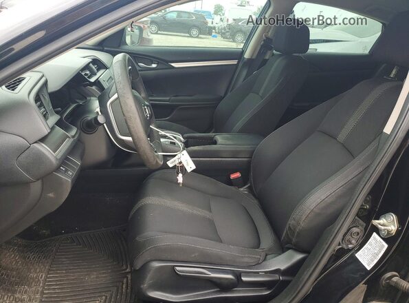 19XFC2F57HE053944 2017 HONDA CIVIC Black Front interior view