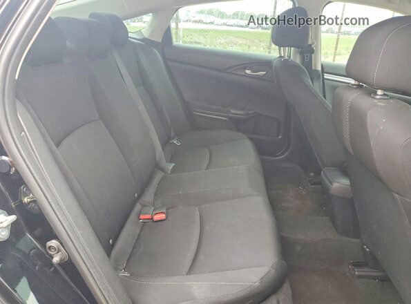 19XFC2F57HE053944 2017 HONDA CIVIC Black Rear seats view