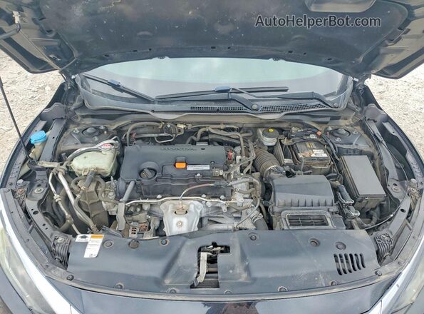 19XFC2F57HE053944 2017 HONDA CIVIC Black Rear interior view
