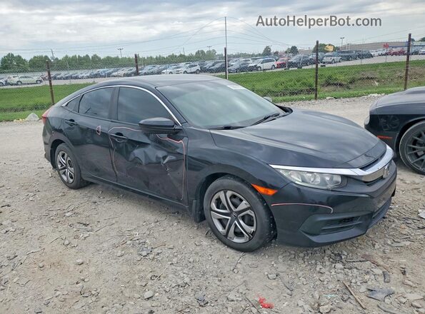 19XFC2F57HE053944 2017 HONDA CIVIC Black Front right