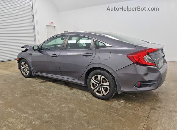 19XFC2F57HE057735 2017 HONDA CIVIC Gray Trasero izquierdo