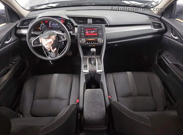 19XFC2F57HE057735 2017 HONDA CIVIC Gray Vista del salpicadero