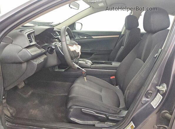 19XFC2F57HE057735 2017 HONDA CIVIC Gray Vista interior delantera