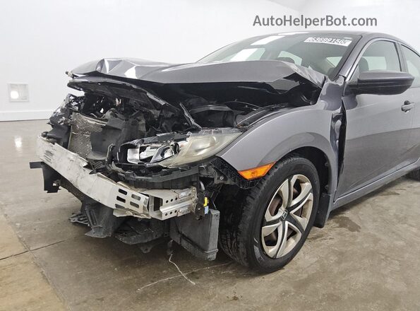 19XFC2F57HE057735 2017 HONDA CIVIC Gray 