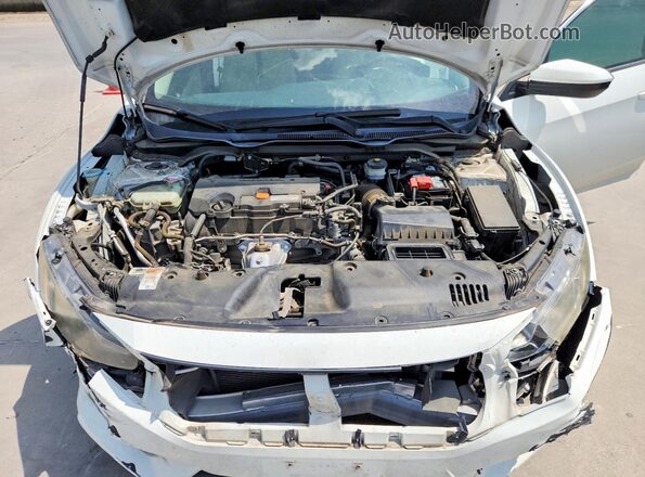 19XFC2F57HE072509 2017 HONDA CIVIC White Սալոնի հետևի տեսք