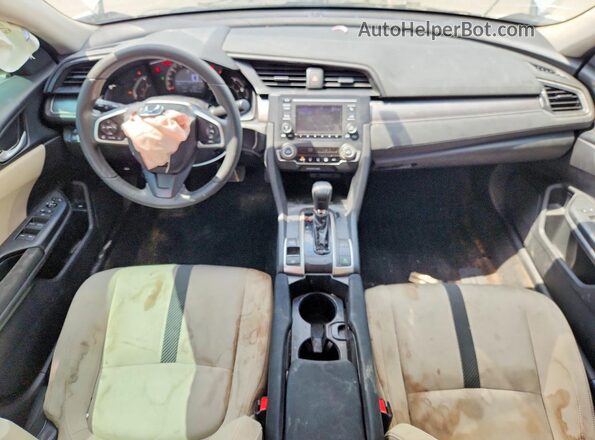 19XFC2F57HE072509 2017 HONDA CIVIC White Առջևի վահանակի տեսք
