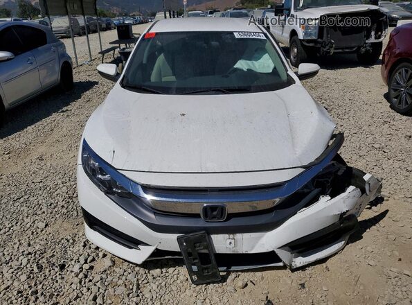19XFC2F57HE223669 2017 HONDA CIVIC White Դիմացի տեսք