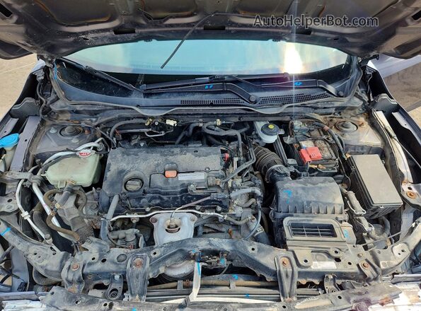 19XFC2F57JE000358 2018 HONDA CIVIC Серый Вид задней части салона