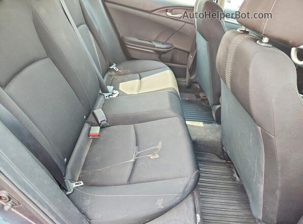 19XFC2F57JE000358 2018 HONDA CIVIC Серый Вид задних сидений