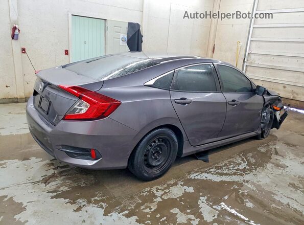 19XFC2F57JE002076 2018 HONDA CIVIC Gray Rear right