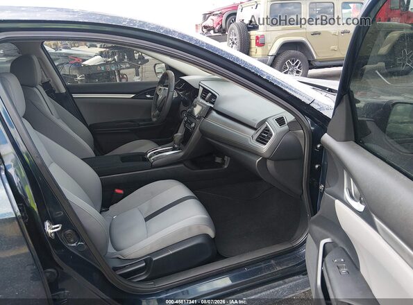 19XFC2F57JE014616 2018 HONDA CIVIC Gray Вид салону спереду