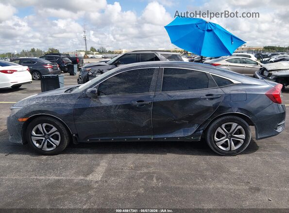 19XFC2F57JE014616 2018 HONDA CIVIC Gray Панорамний вид салону 360°