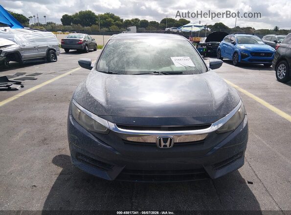 19XFC2F57JE014616 2018 HONDA CIVIC Gray Вид щитка приладів