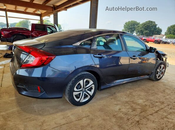 19XFC2F57JE016611 2018 HONDA CIVIC Blue Հետևի աջ