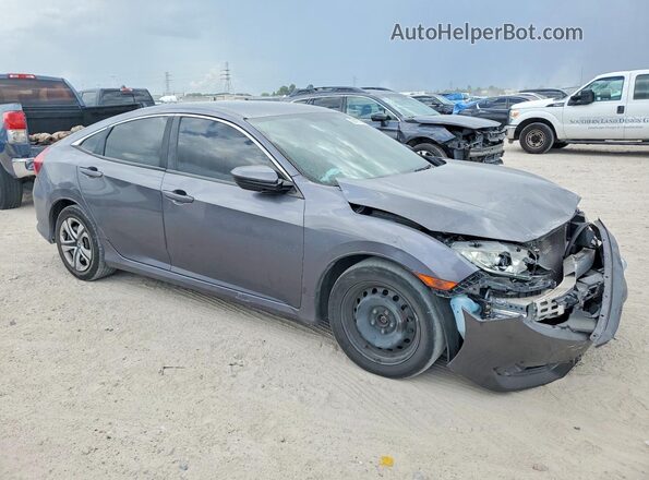 19XFC2F57JE019749 2018 HONDA CIVIC Gray Передня права чверть