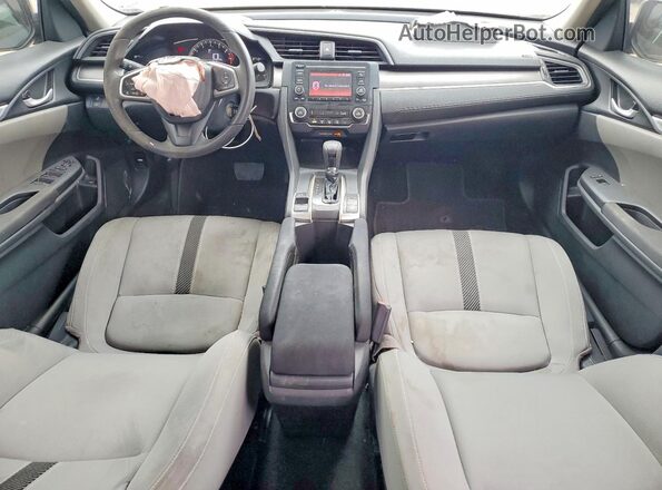 19XFC2F57JE019749 2018 HONDA CIVIC Gray Вид панелі приладів