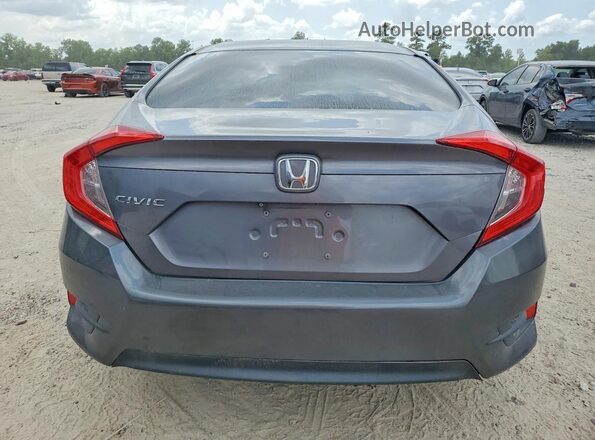19XFC2F57JE019749 2018 HONDA CIVIC Gray Вид ззаду