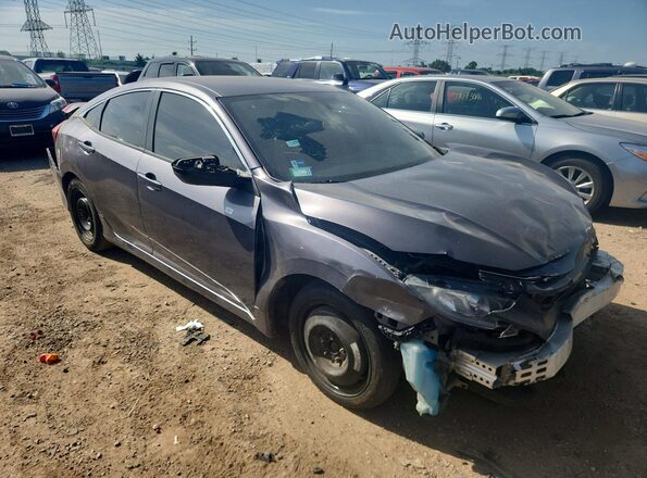 19XFC2F58GE006033 2016 HONDA CIVIC Gray Передня права чверть