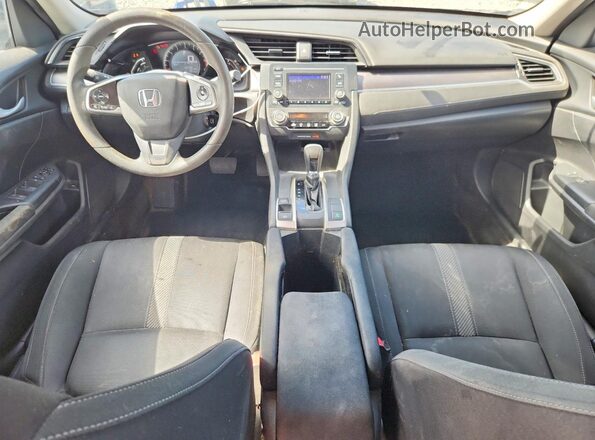 19XFC2F58GE021437 2016 HONDA CIVIC Black Вид панелі приладів