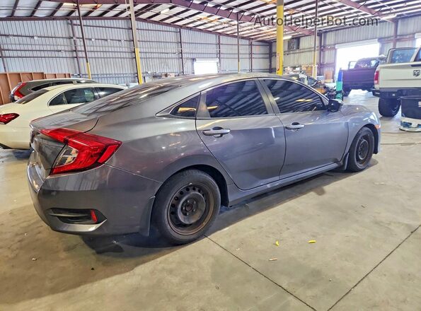 19XFC2F58GE060738 2016 HONDA CIVIC Gray Tył prawy