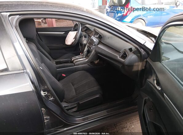 19XFC2F58GE077605 2016 HONDA CIVIC Серый Вид салона спереди