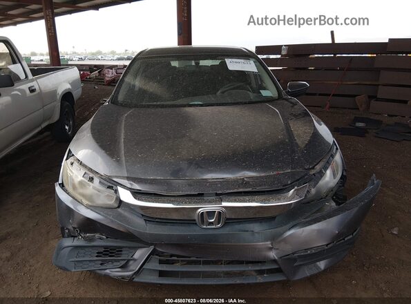 19XFC2F58GE077605 2016 HONDA CIVIC Серый Вид щитка приборов