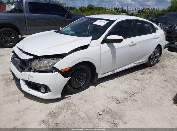 19XFC2F58GE088216 2016 HONDA CIVIC White Vista tres cuartos delantera izquierda