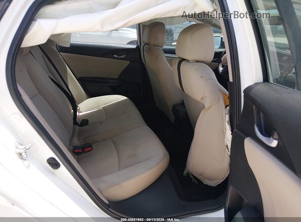 19XFC2F58GE088216 2016 HONDA CIVIC White Vista de la etiqueta del VIN