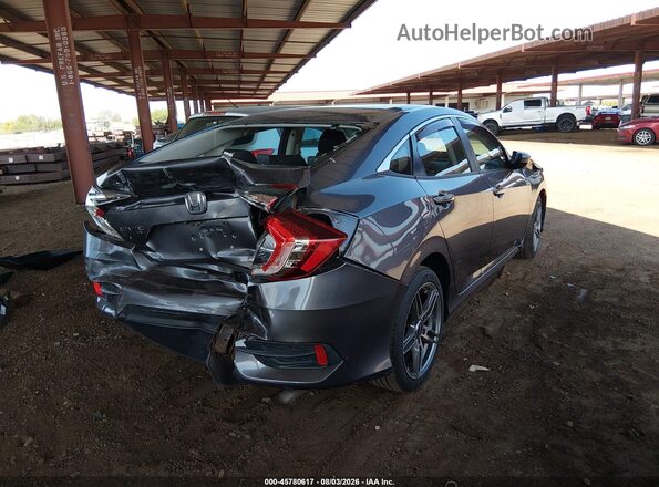 19XFC2F58GE209293 2016 HONDA CIVIC Gray Rear right