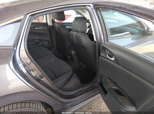 19XFC2F58GE209293 2016 HONDA CIVIC Gray VIN sticker view