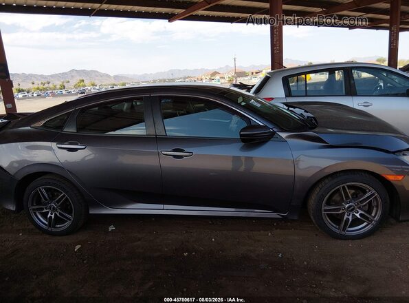 19XFC2F58GE209293 2016 HONDA CIVIC Gray 360 interior view