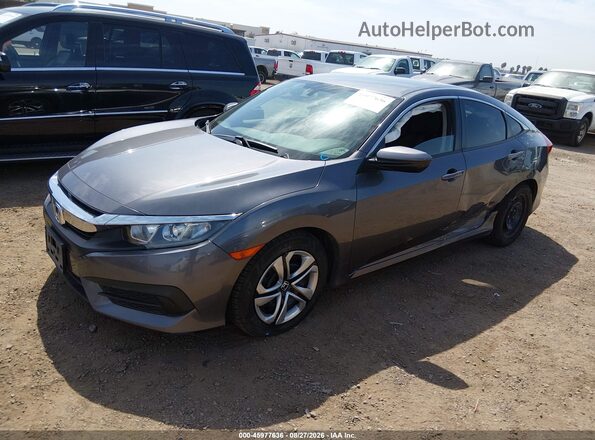 19XFC2F58GE211058 2016 HONDA CIVIC Gray Front left