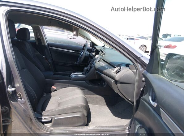 19XFC2F58GE211058 2016 HONDA CIVIC Gray Front interior view