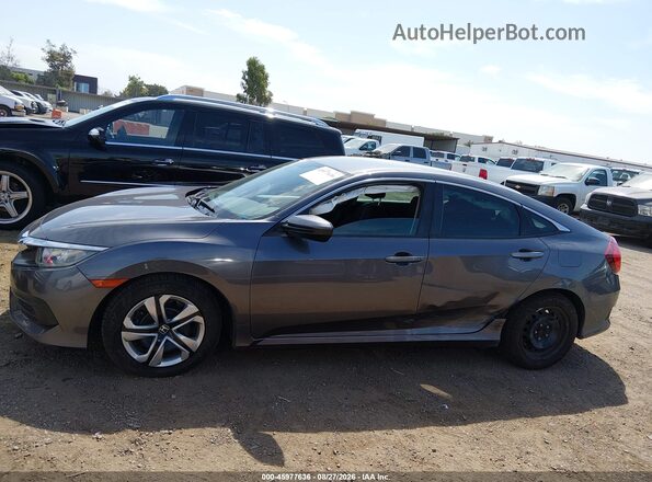 19XFC2F58GE211058 2016 HONDA CIVIC Gray 360 interior view