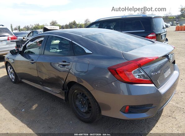 19XFC2F58GE211058 2016 HONDA CIVIC Gray Front view