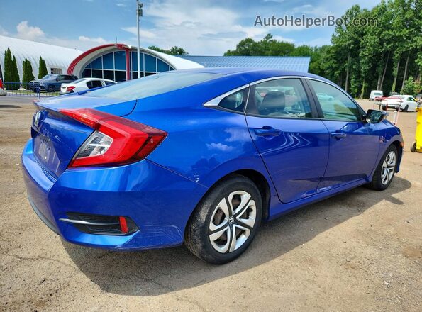 19XFC2F58GE212663 2016 HONDA CIVIC Blue Trasero derecho