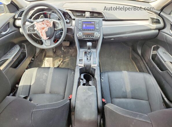 19XFC2F58GE212663 2016 HONDA CIVIC Blue Vista del salpicadero
