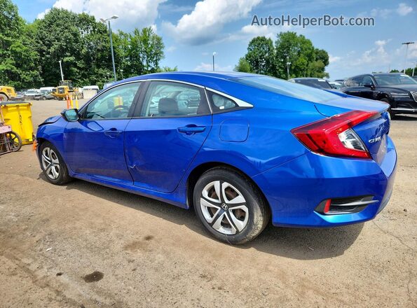 19XFC2F58GE212663 2016 HONDA CIVIC Blue Trasero izquierdo