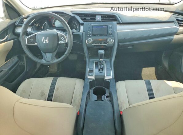 19XFC2F58GE230936 2016 HONDA CIVIC White Vista del salpicadero