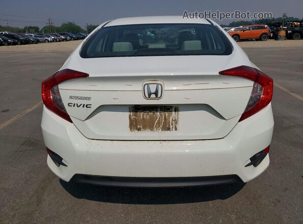 19XFC2F58GE230936 2016 HONDA CIVIC White Vista trasera