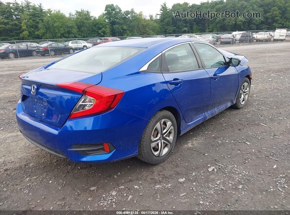 19XFC2F58GE232976 2016 HONDA CIVIC Синий Задняя правая четверть