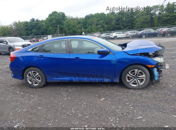 19XFC2F58GE232976 2016 HONDA CIVIC Синий Панорамный вид салона 360°