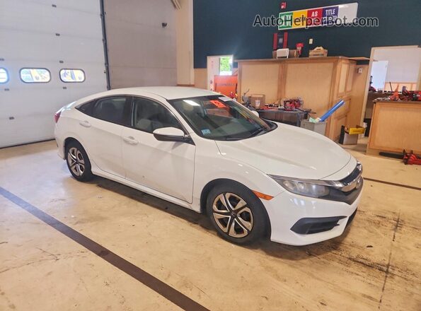 19XFC2F58GE242911 2016 HONDA CIVIC White წინა მარჯვენა