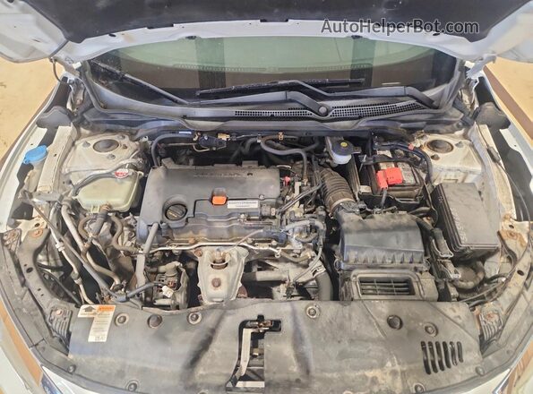 19XFC2F58GE242911 2016 HONDA CIVIC White უკანა სალონის ხედი