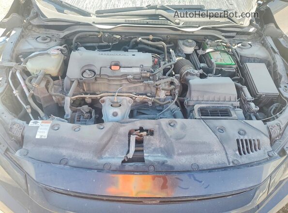 19XFC2F58HE026638 2017 HONDA CIVIC Charcoal უკანა სალონის ხედი