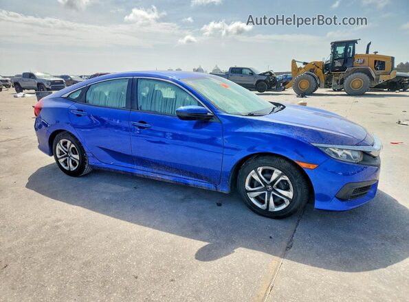 19XFC2F58HE080232 2017 HONDA CIVIC Blue წინა მარჯვენა