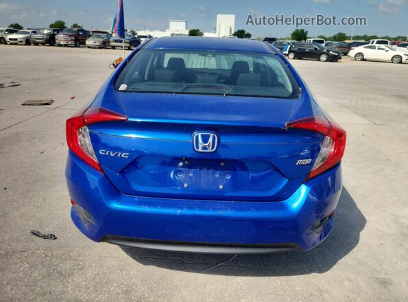 19XFC2F58HE080232 2017 HONDA CIVIC Blue უკანა ხედი